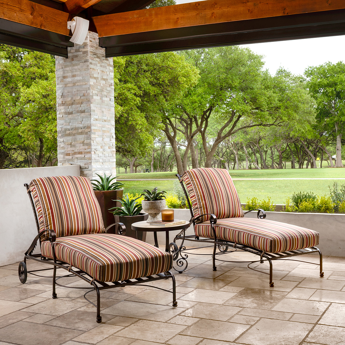 OW Lee San Cristobal Chaise Lounge Patio Set - OW-SANCRISTOBAL-SET3