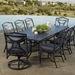 outdoor custom color dining table base