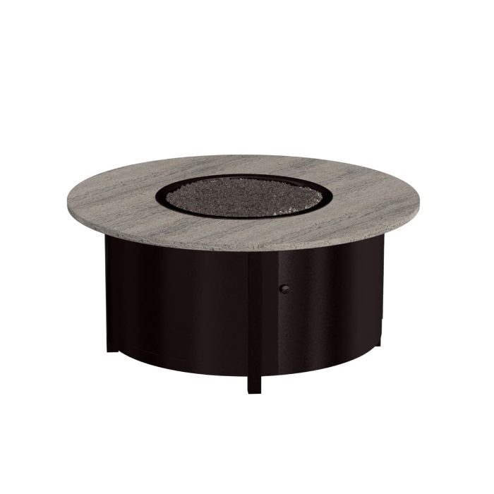 OW Lee Volante 42" Round Occasional Height Aluminum Fire Pit - 5123-42RDO