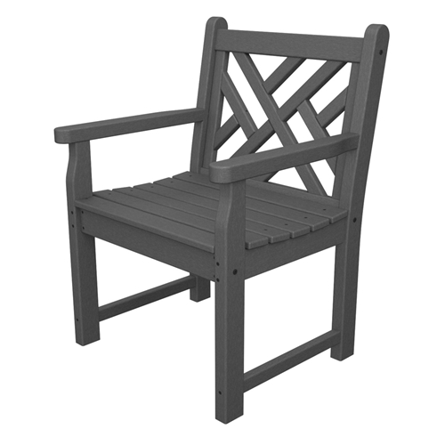 PolyWood Chippendale Garden Arm Chair - CDB24