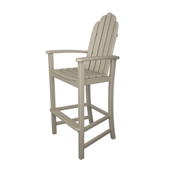 PolyWood Classic Adirondack Bar Chair - ADD202