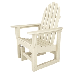 PolyWood Classic Adirondack Glider Chair - ADSGL-1