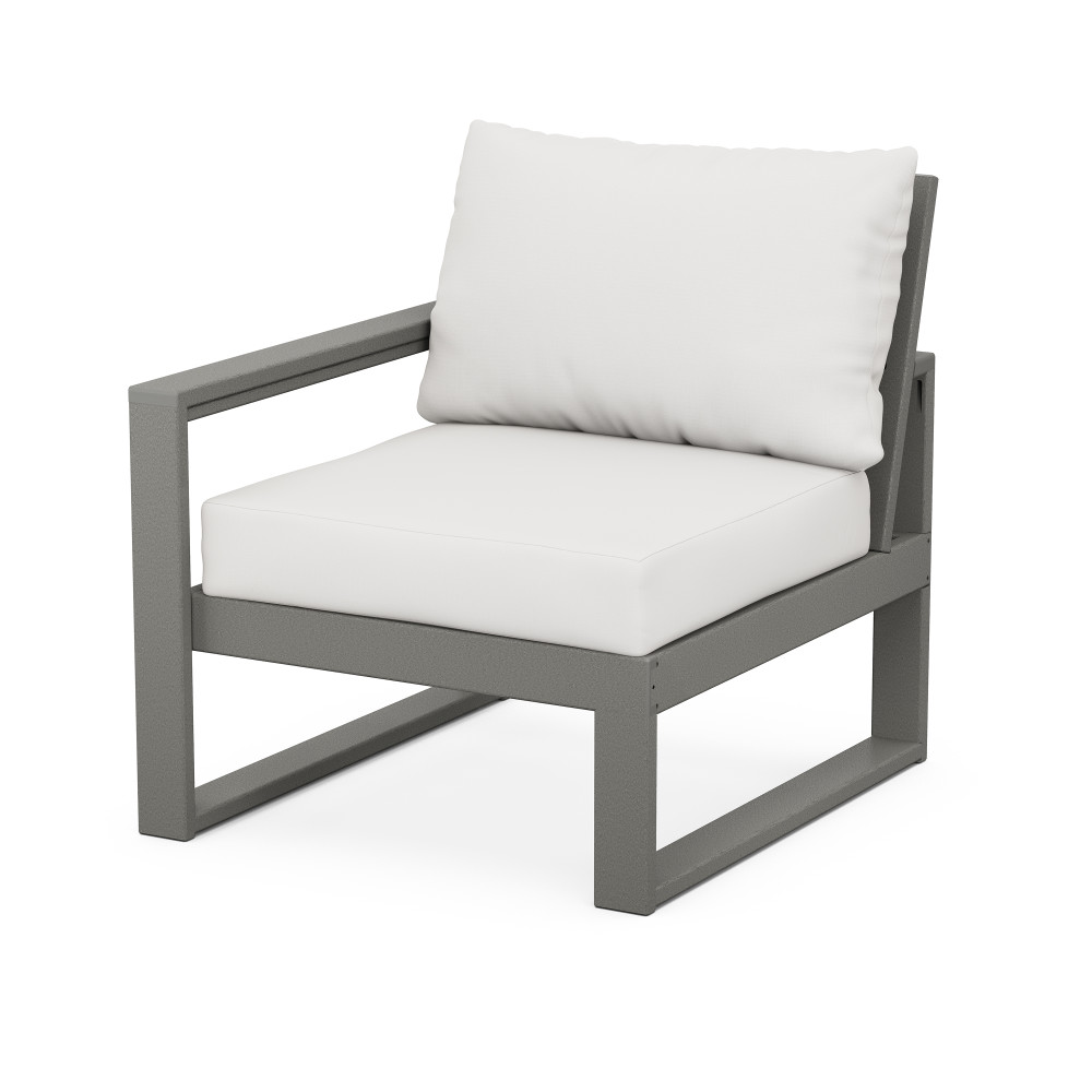 PolyWood Edge Sectional Left Arm Chair - 4601L