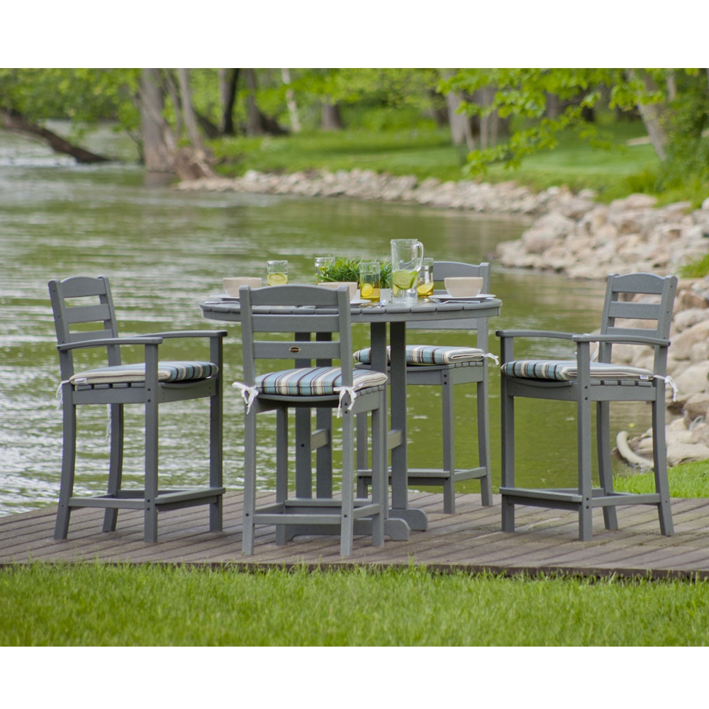 PolyWood La Casa Cafe 5 Piece Counter Set - PW-LACASA-SET1