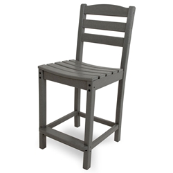 PolyWood La Casa Cafe Counter Height Side Chair - TD101