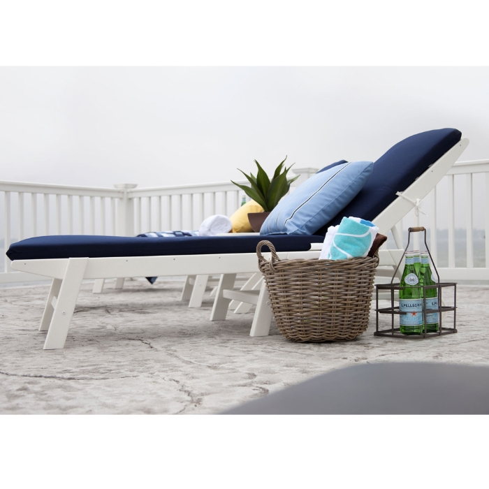 Nautical Armless Chaise - NAC2280