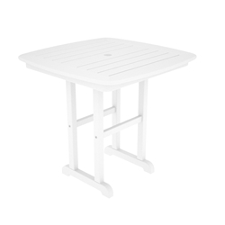 PolyWood Nautical 31 inch Square Dining Table - NCT31