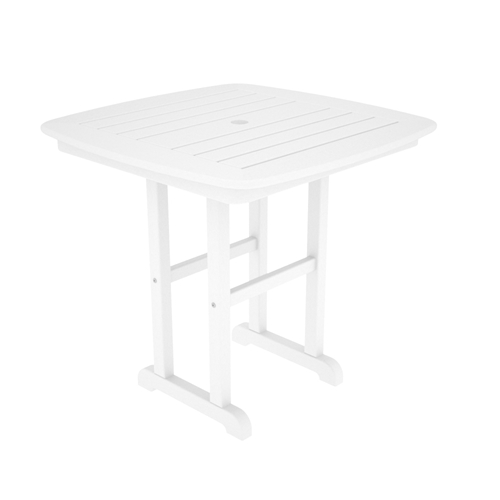 PolyWood Nautical 31 inch Square Dining Table - NCT31