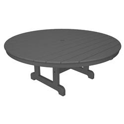 PolyWood 48 inch Round Conversation Table - RCT248