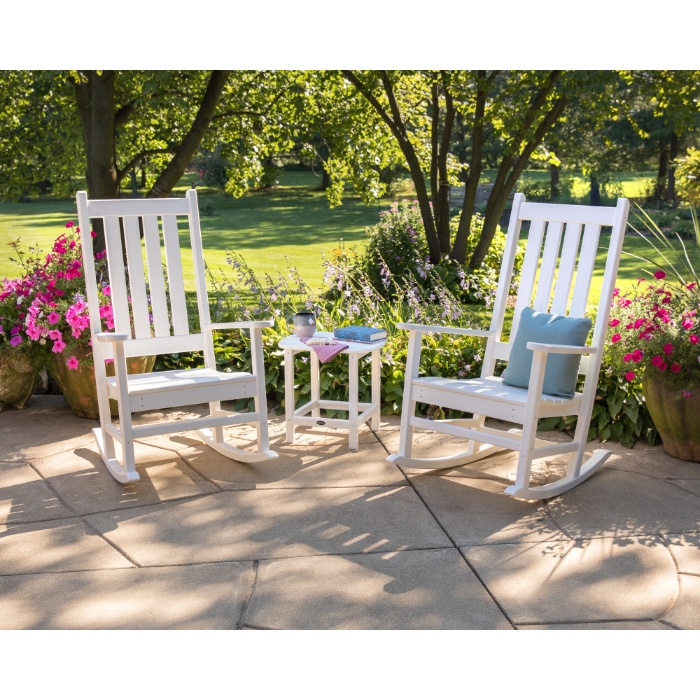 Vineyard HDPE rocking chair set
