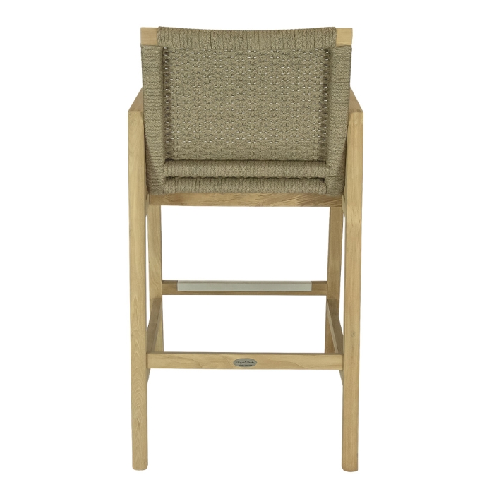 bar stool back detail