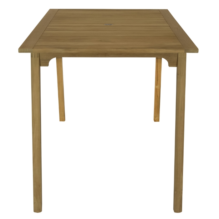bar table side view