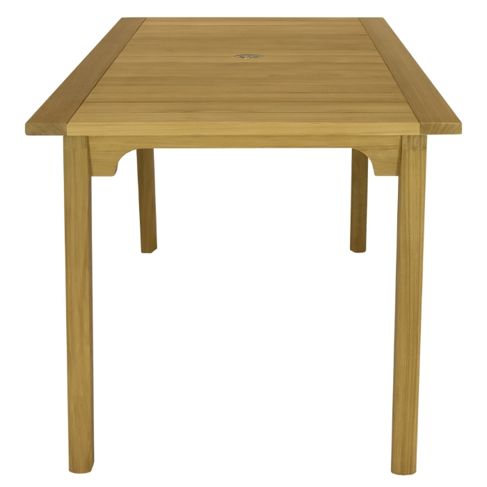 Admiral Dining Table side view