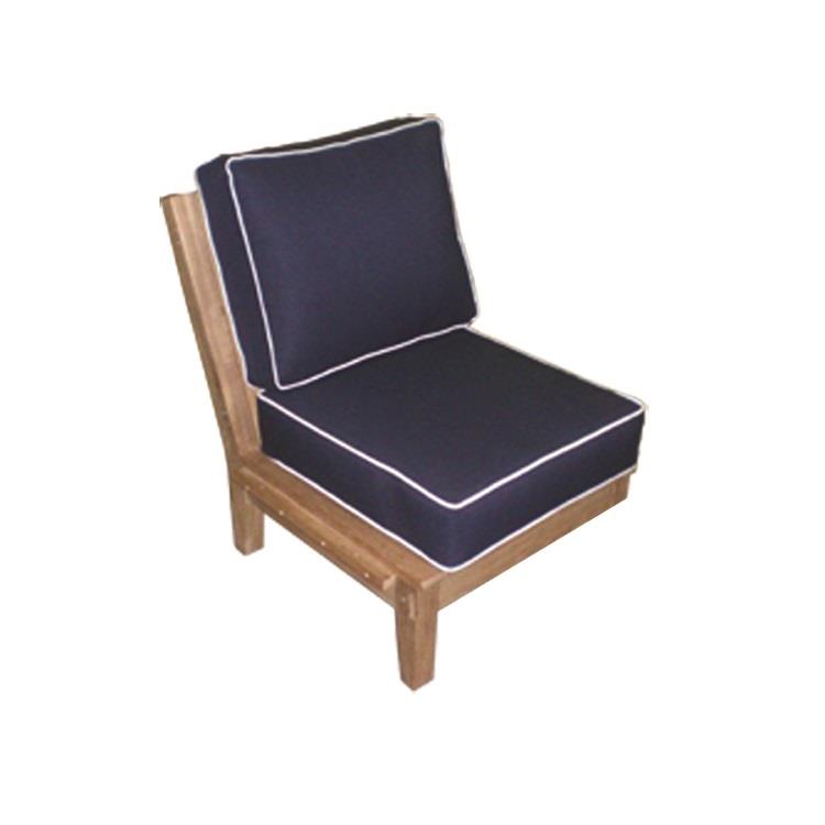 Royal Teak Miami Armless Sectional Chairs