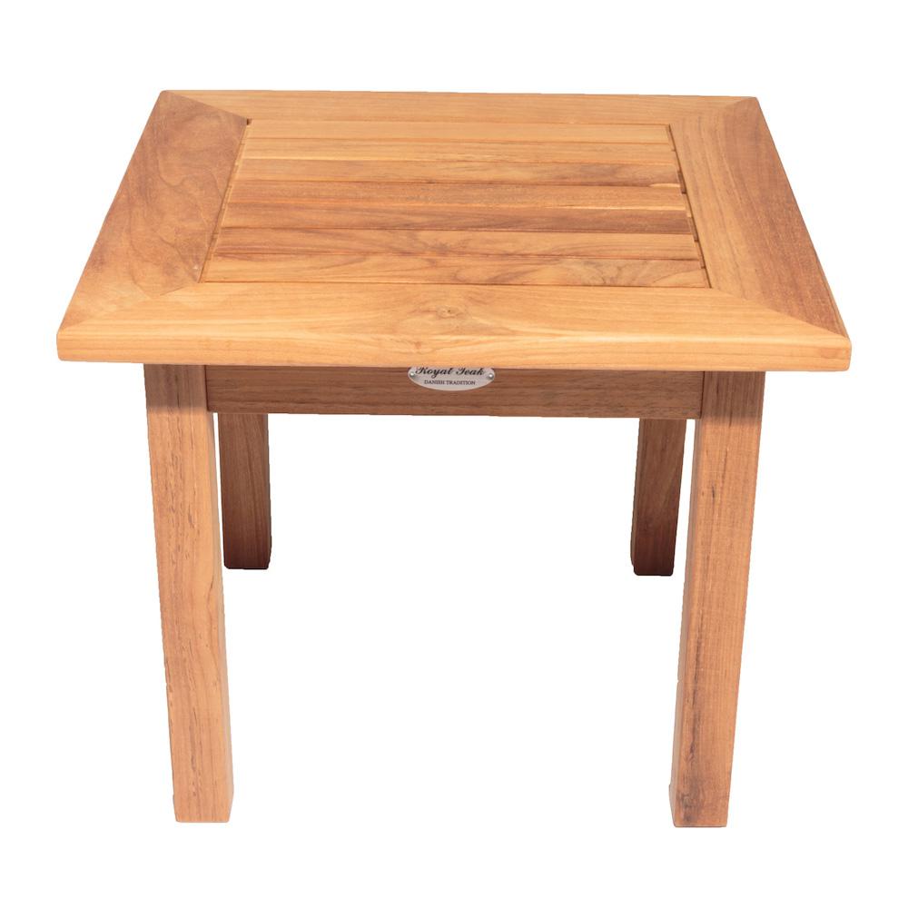 Royal Teak Miami 20" Square Side Table - MIAST