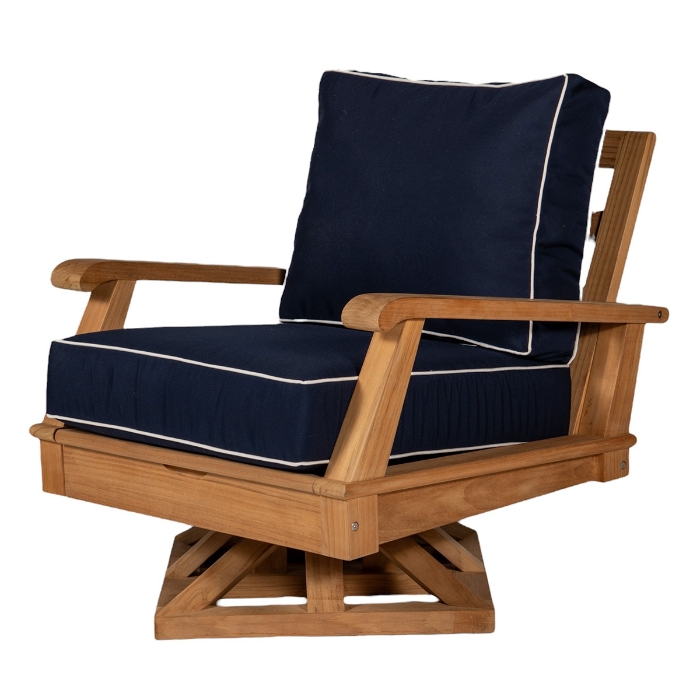 Royal Teak Miami Swivel Lounge Chair