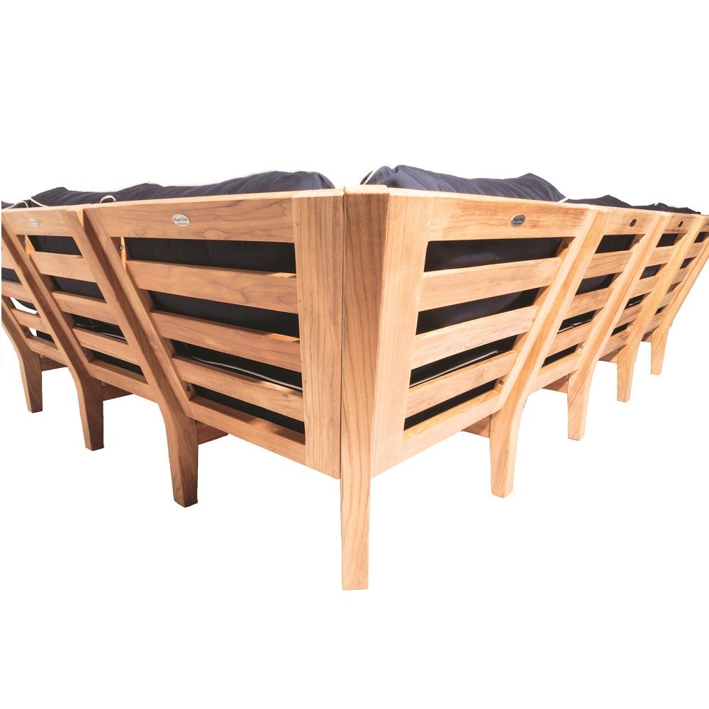 Miami sectional back detail
