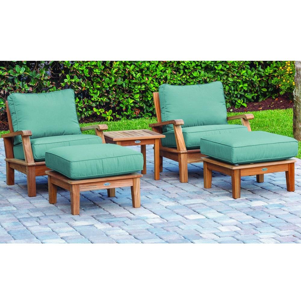 Royal Teak Miami Teak Deep Seating Furniture Set - RT-MIAMI-SET7