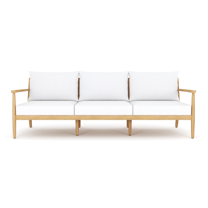 Palma Sofa with White Cushions front