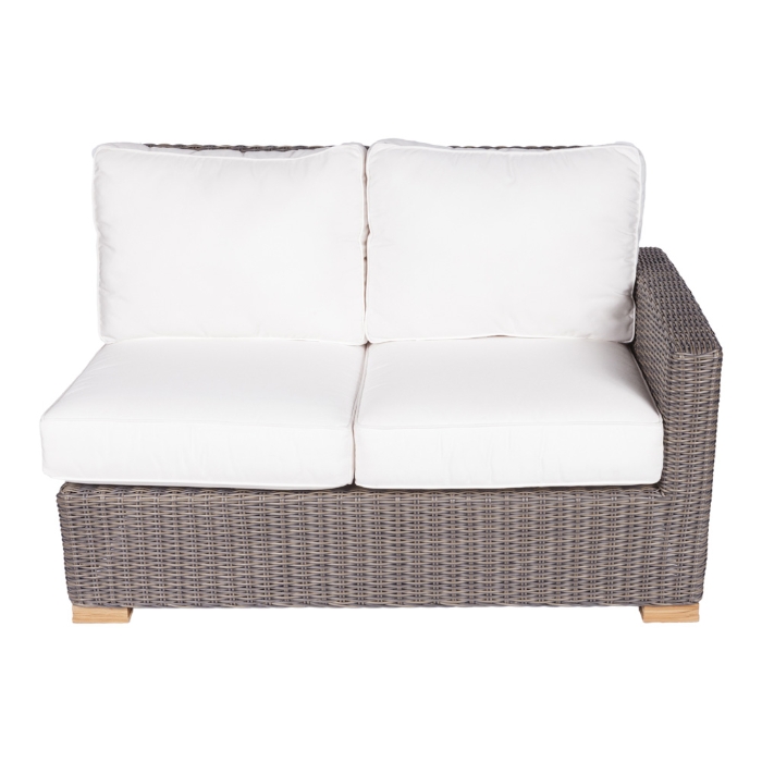 Royal Teak Sanibel Left Arm Sectional Loveseat - SB2L