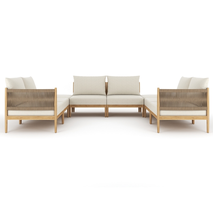 Royal Teak San Lucas Teak Modular Set - RT-SANLUCAS-SET2