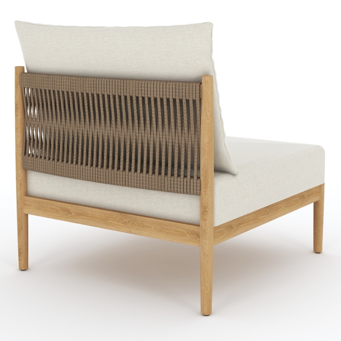 San Lucas Armless Sectional Chair back