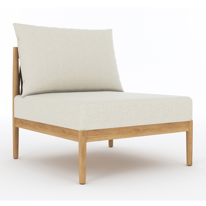 Royal Teak San Lucas Armless Sectional Chairs