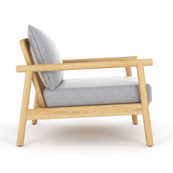 Seville Club Chair with Granite Cushions side