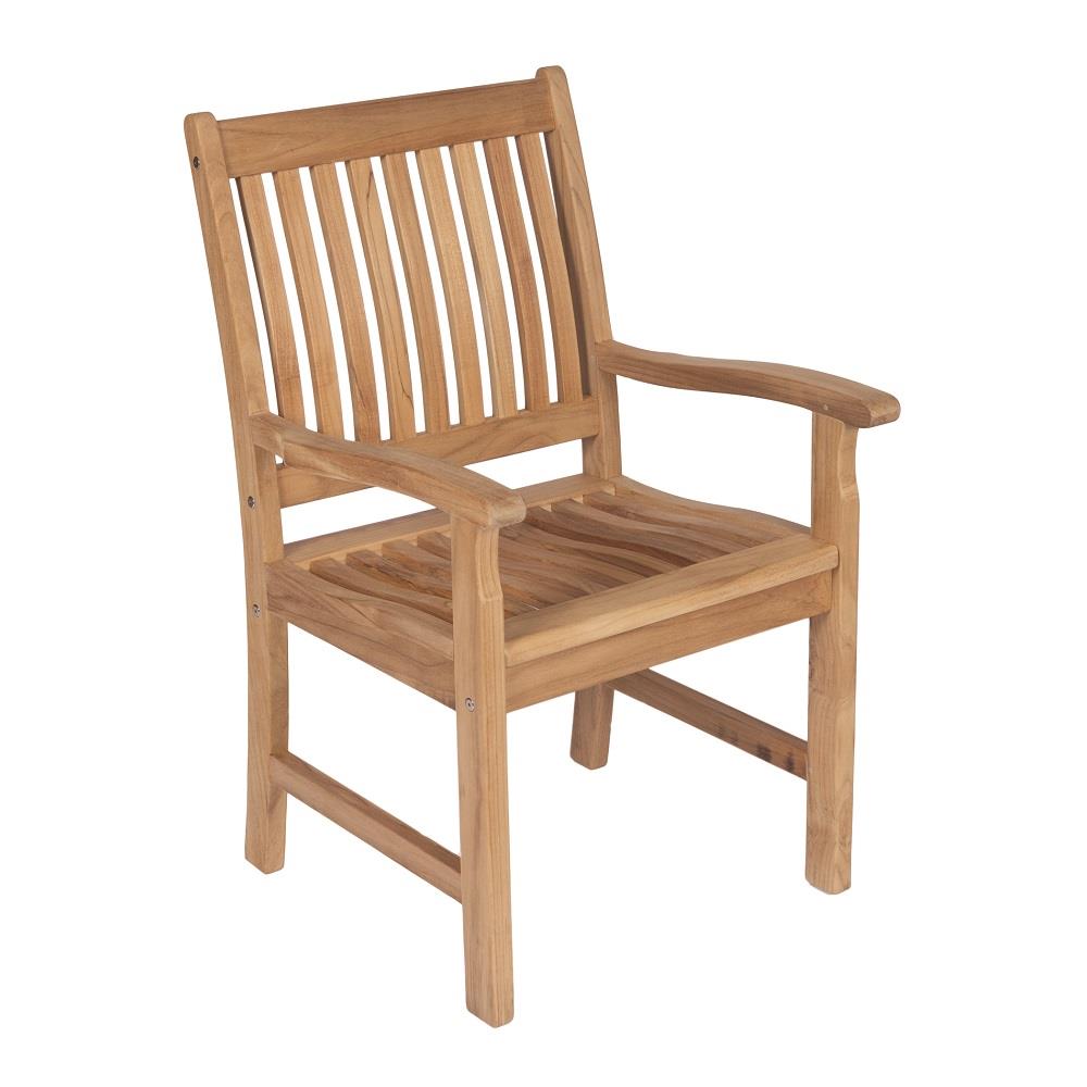 Royal Teak Compass Arm Chairs