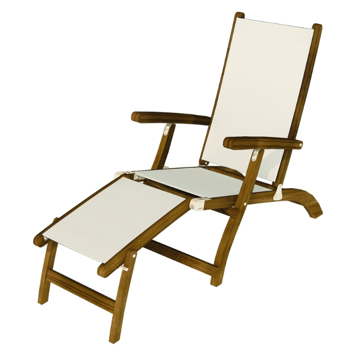 Royal Teak Folding Sling Steamers