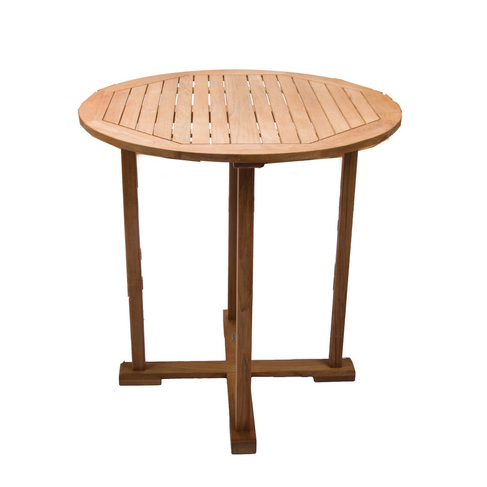 Royal Teak Teak 40" Round Bar Table - BARTB