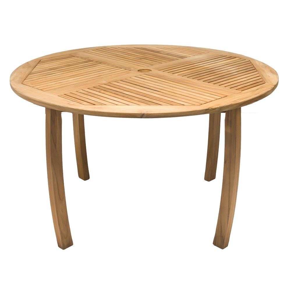 Royal Teak Teak Dolphin 50" Round Dining Table - DP50R