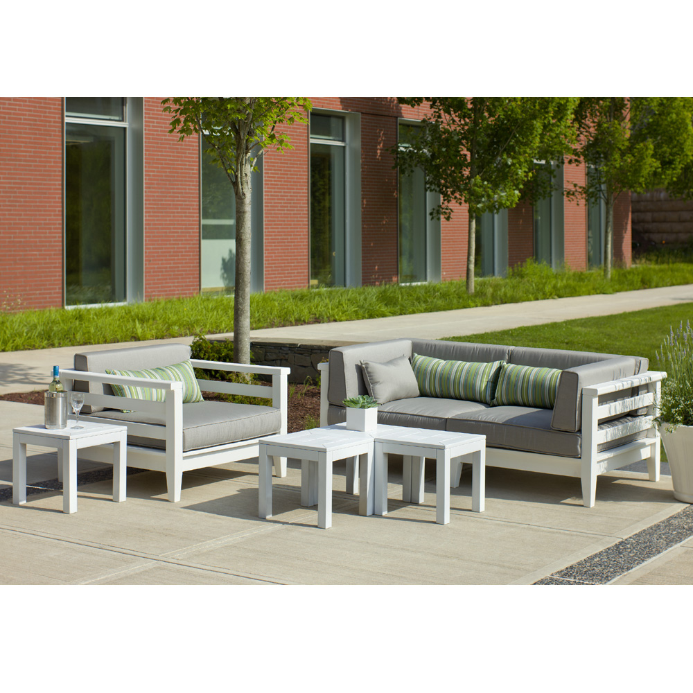 Seaside Casual Cambridge Loveseat and Club Chair Set - SC-CAMBRIDGE-SET6