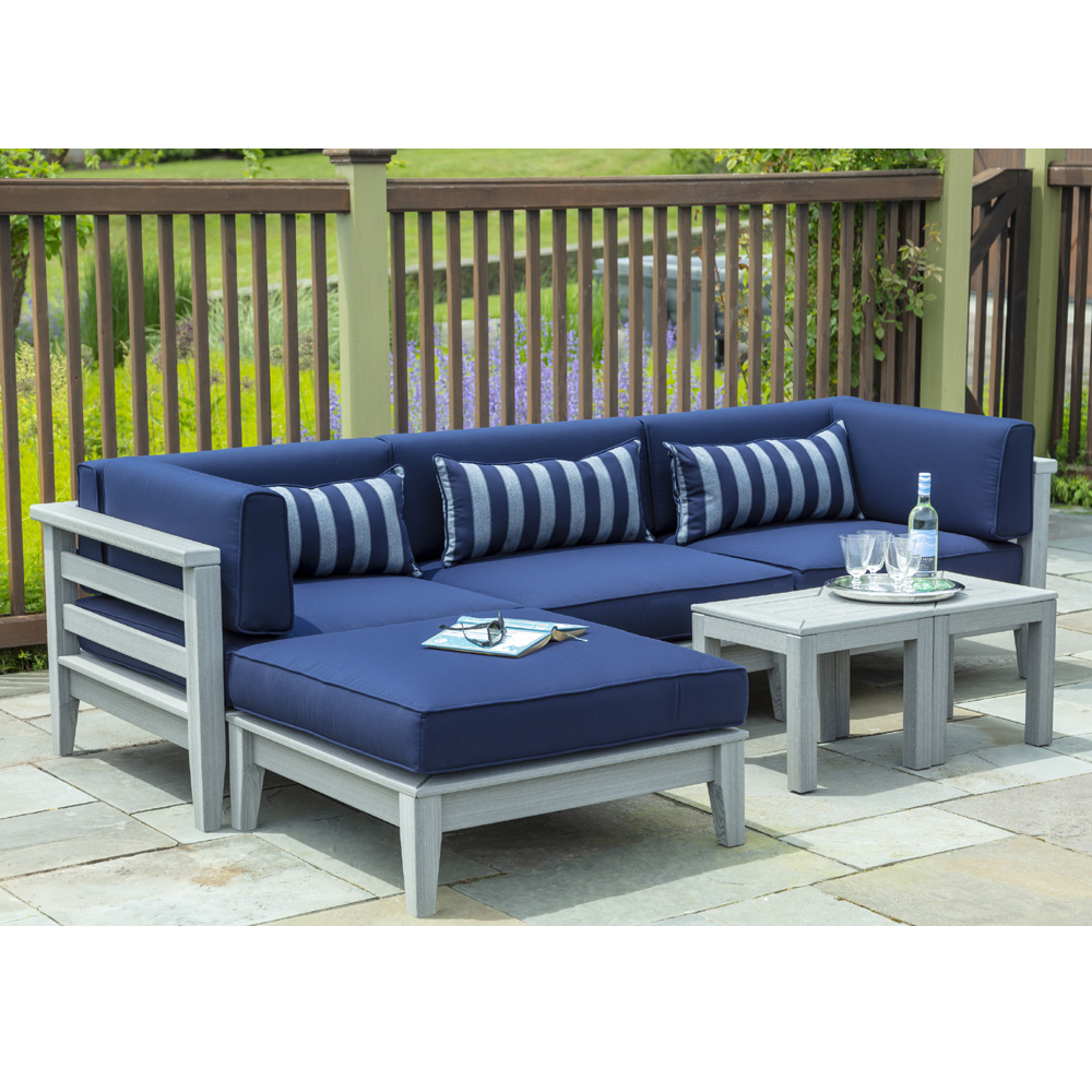 Seaside Casual Cambridge Sectional - SC-CAMBRIDGE-SET7