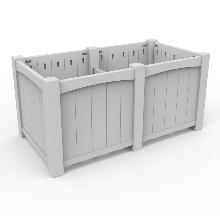 Seaside Casual Wickford Estate Double Planter - SC111
