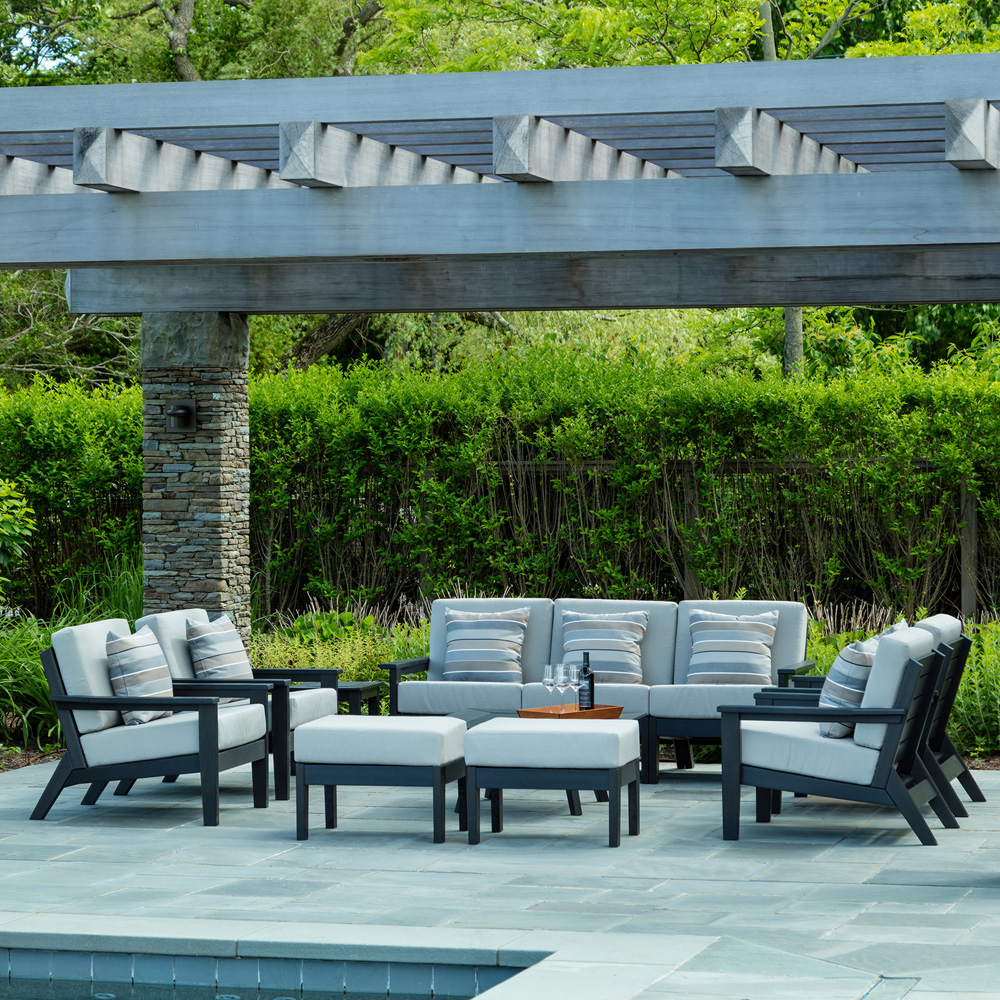Seaside Casual Dex Modern Patio Set - SC-DEX-SET6