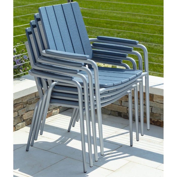 dining chair stacked