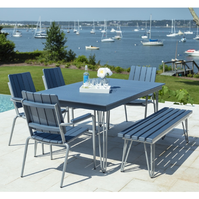 HIP Patio Dining Set with Bench