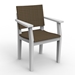 Seaside Casual Mad Woven Dining Arm Chair - SC281W