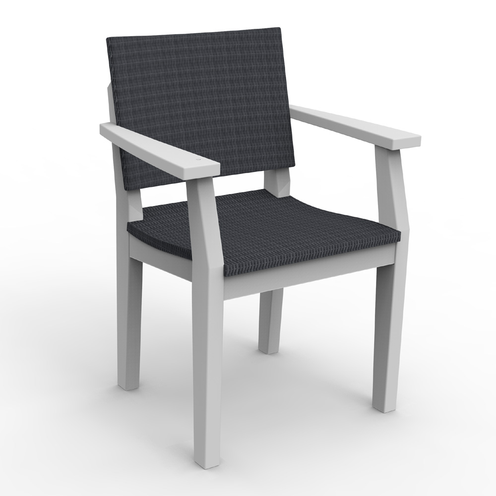 slate gray wicker