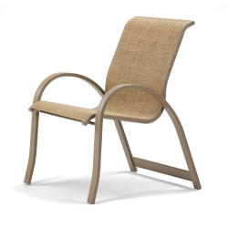 Aruba II Sling Stacking Arm Chair 