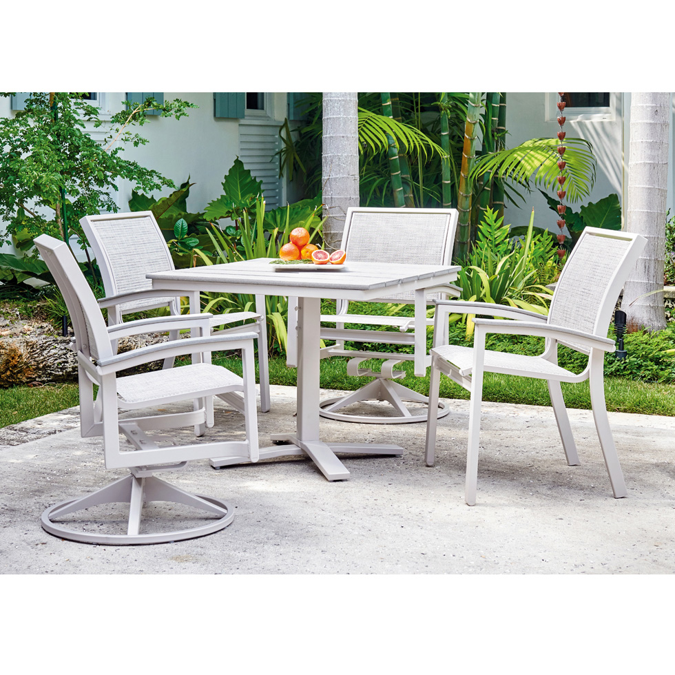 Telescope Casual Bazza Square Outdoor Dining Set for 4 - TC-BAZZA-SET11