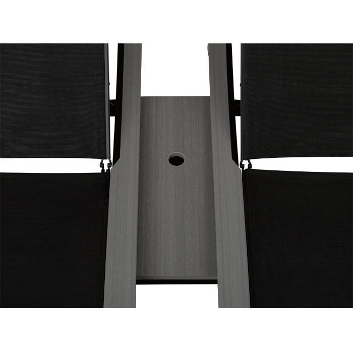 MGP 26.5" x 10.25" Add-On Chaise Table Connector Kit