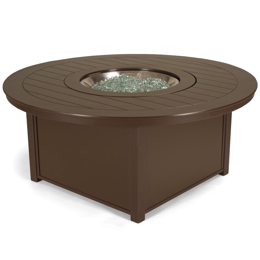 Marine grade polymer fire table set
