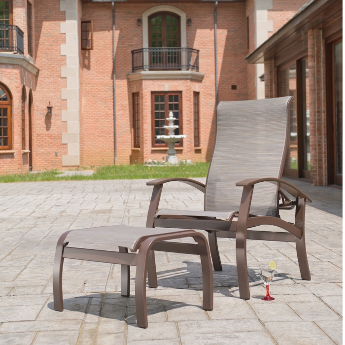 Belle Isle Sling Reclining Chair Set - TC-BELLESLING-SET2