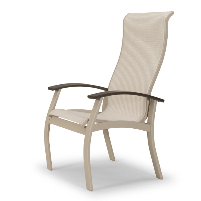 Telescope Casual Belle Isle Sling Supreme Dining Arm Chair - L010