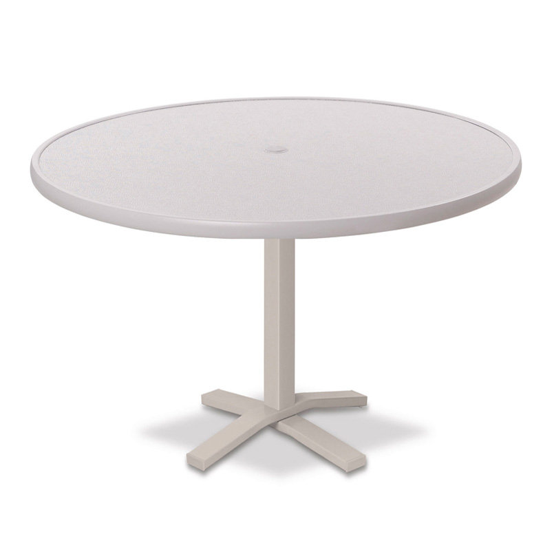 Telescope Casual Cascade MGP 48" Round Balcony Height Table with Pedestal Base - 36.5"H - T970-3X20