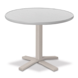 Telescope Casual Cascade MGP 30" Round Balcony Height Table with Pedestal Base - 36.5"H - T980-3X20