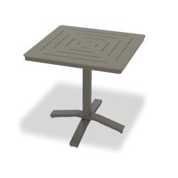 Telescope Casual MGP Dash 36" Square Balcony Height Table with Pedestal Base - 36.5"H - T110D-3X20