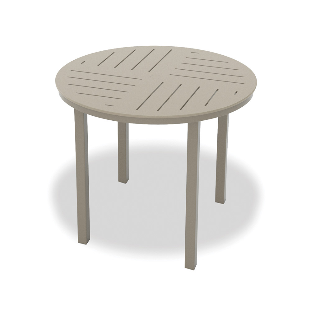 Telescope Casual MGP Dash 42" Round Balcony Table with Parson Legs - T320D-6M00